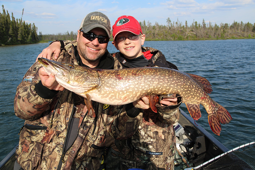 Monster Pike and Lake trout at Cree Lake Lodge - Driven with Pat & Nicole